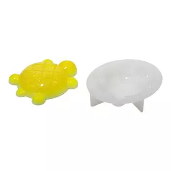 Practical Silicone Mold Pudding/Turtle Shaped Mould Unique Epoxy Resin Moulds Jewelry Making Tool for Craft Enthusiasts 2