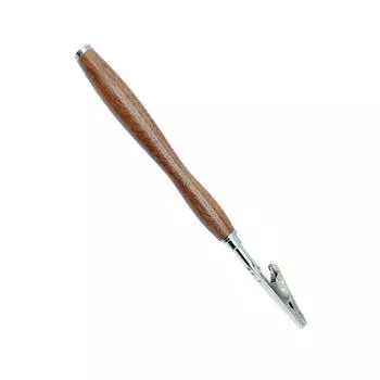 Practical Wooden Bracelet Fastening Tool With Hook Design For Effortless Necklace And Jewelry Clasp Assistance T1