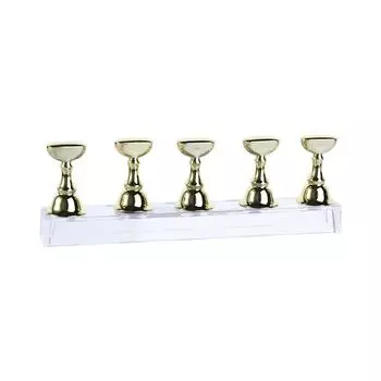 Practice Model Nail Art Training False Nail Tip Holder Nail Display Chess Board Nail Art Practice Stands Nail Display Stand