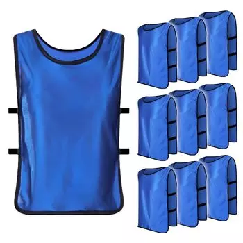 Practice Sports Days [ZERONOWA] Children s Bibs, Plain, Kids, Unisex, Events, Sports, Matches, (Blue) синий