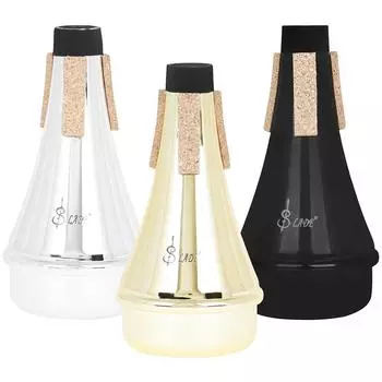 Глушитель для сурдины для трубы, легкий портативный глушитель для трубы чёрный