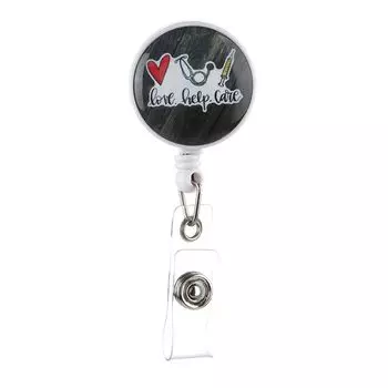 Practitioner 7 Styles Gifts Swivel Clip Retractable Badge Reel Holder for Nurse ID Name Cute Nurses 6