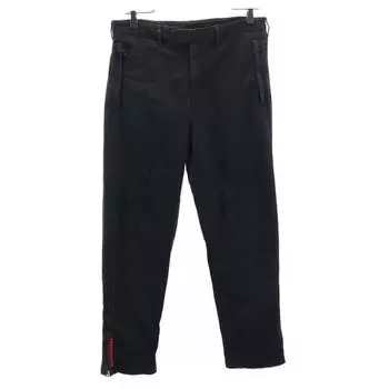 PRADA Long pants 48 Black series Men s Used