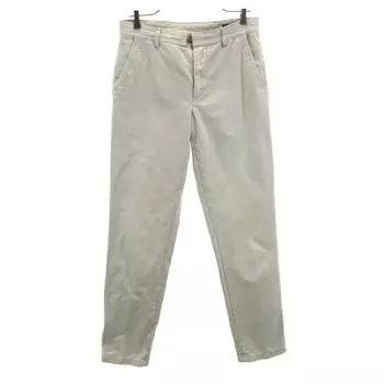 PRADA made in Italy Button fly Long pants 46 Beige Men s Used