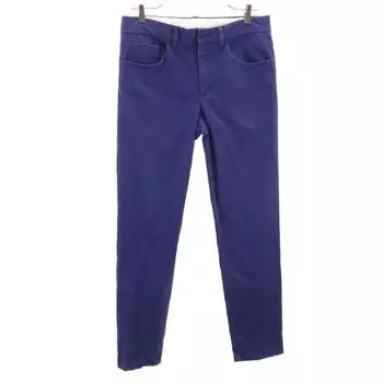 PRADA made in Italy Tight fit Long pants W30 Blue purple Men s Used
