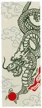 Prairie Dog Dyed Tenugui Japanese Gyokuryu by Wabunka Towel, Pattern, [TE-515]