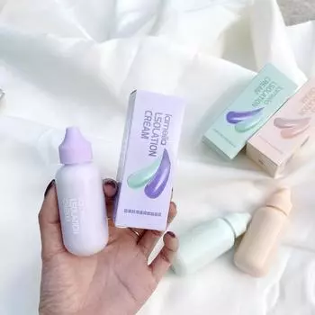 Праймер Жидкая основа-консилер Натуральное осветление Увлажняющий водостойкий легкий праймер BB Праймер-праймер для стойкого макияжа зелёный