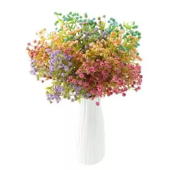 Практическая имитация цветка отсутствие полива длинного срока службы создает жизненную силу фиолетовый