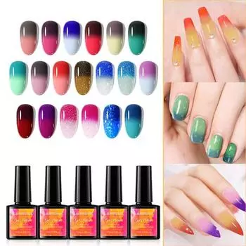 Практический блестящий лак для ногтей 10 мл, быстросохнущий, несколько цветов, долговечный 3
