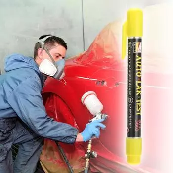 Практический измеритель толщины Магнитная подсказка легкая тонкая работа чёрный