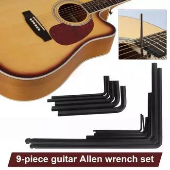 Практический прочный легкий вес ключа акустической гитары износостойкий