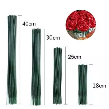 Практическое моделирование цветочного ряда Свинцовый стержень 6 размеров Мыло Цветочная свадебная цветочная композиция 25cm