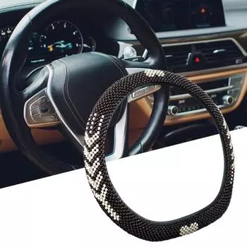 Практичная дышащая легкая подушка на руль, защитное украшение для автомобиля B бежевый