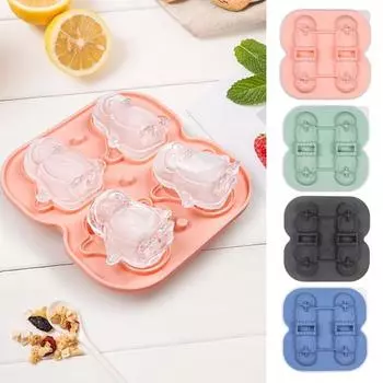 Практичная форма для ледяных шаров, многоразовые прочные кухонные летние кубики ледяных шаров темно-синий