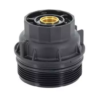 Практичная глянцевая крышка корпуса масляного фильтра, хорошая твердость чёрный