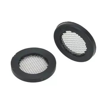 Практичная и полезная резиновая прокладка для шланга мойки 20 шт. 40 сеток черного цвета для сменного уплотнения головки крана 1/2 дюйма для душа