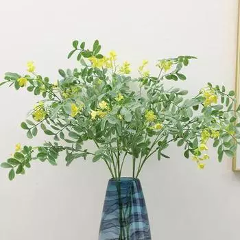 Практичная имитация растения Яркий художественный Сделай сам D