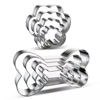 Практичная интересная антипригарная милая антидеформированная форма для помадки и печенья, аксессуары для приготовления пищи, форма для печенья A