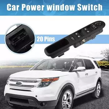 Практичная кнопка подъема зеркала для вождения, безопасность консоли