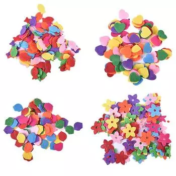 Практичная многоцветная нетканая ткань из нетканого материала с многообразной нашивкой