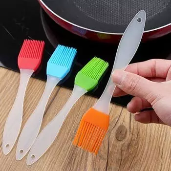 Практичная многофункциональная подвесная устойчивая нескользящая ручка для торта с ручкой для еды, щетка для выпечки на кухне зелёный