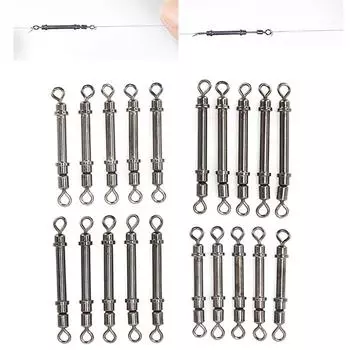 Практичная мощная телескопическая кольцевая пружина поворотная эластичная восьмерка кольцо с усилием сброса давления свинцовое седло соединительное кольцо с усилием сброса давления L