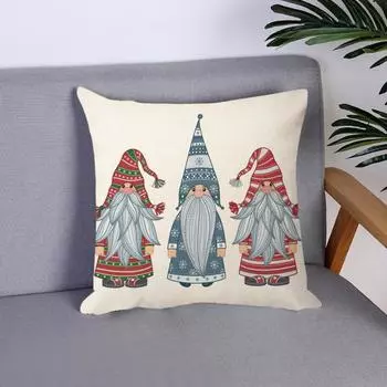 Практичная наволочка яркого цвета, защитная квадратная, сильная гибкость, наволочка для гостиной, вещи F