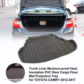 Практичная подкладка багажника, аксессуар для всепогодной защиты, идеальное сочетание чёрный