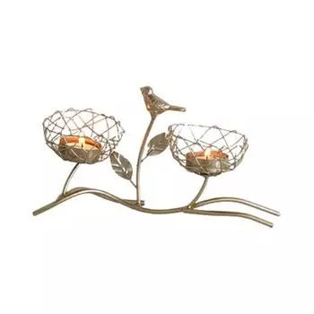 Практичная подставка для свечи, элегантная, привлекательная из кованого железа 3