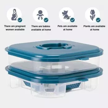 Практичная пористая конструкция, ловушка для тараканов, многоразовая кухня, ванная комната, мощная коробка для удаления тараканов, поставка для ванной комнаты, ловушка для тараканов Dual Layer