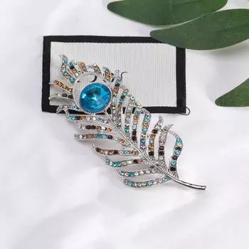 Практичная привлекательная брошь из сплава добавляет модные женские аксессуары для повседневной носки