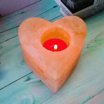 Практичная прочная конструкция с длительным сроком службы, настольный подсвечник с сердечком, украшение для дома