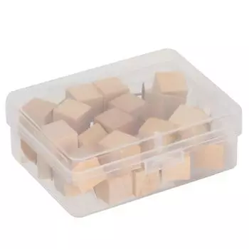 Практичная прочная нежная деревянная кнопка-булавка милый стиль в высоком качестве(30 шт., квадратная кнопка)