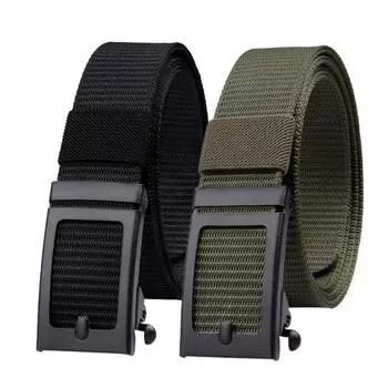 Практичная пряжка, текстура ремня, пряжка, высокая эластичность аксессуара чёрный