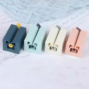 Практичная ручная соковыжималка для зубной пасты с несколькими цветами светло-синий