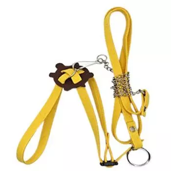 Практичная шлейка для выгула питомца Креативная шлейка для питомца-черепахи Поводок для рептилии для мыши, хомяка S