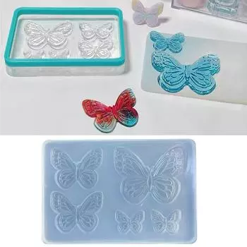 Практичная силиконовая форма, аксессуары для бабочек, уникальные формы для эпоксидной смолы, инструмент для изготовления ювелирных изделий для Y энтузиастов