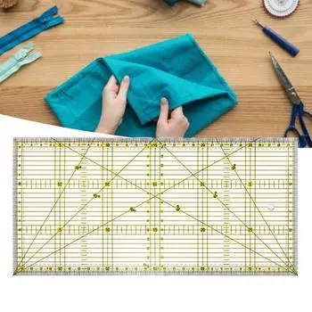 Практичная точная шкала акриловая линейка для резки шитья квилтинга для магазина