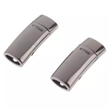 Практичная трехцветная магнитная пряжка для шнурков, металлическая пряжка без шнурков чёрный