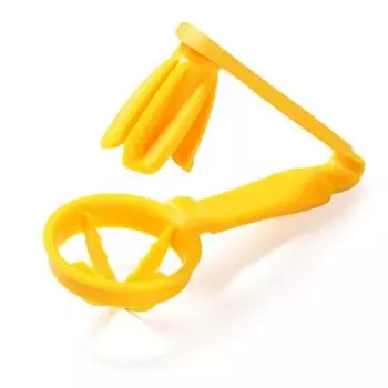 Практичная удобная ручка, экономичный полипропиленовый гаджет для ручной резки, слайсер для клубники и помидоров, кухонные гаджеты, слайсер для томатов красный