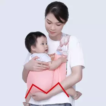 Практичная, удобная, супермягкая переноска для младенцев, многофункциональный детский рюкзак для повседневного использования в помещении A серый