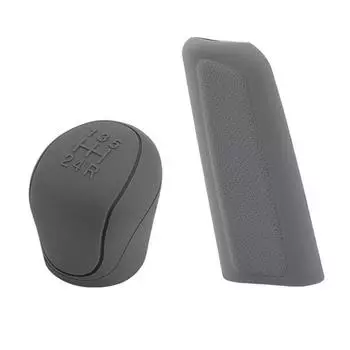 Практичная универсальная автомобильная ручка переключения передач, силиконовая нескользящая защита для ручного тормоза