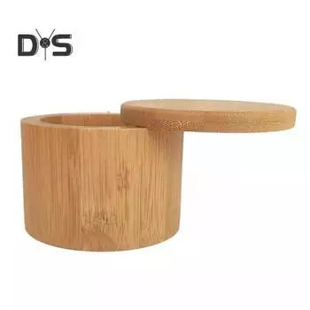 Практичная влагостойкая банка для специй, герметичный бамбуковый органайзер для специй ручной работы