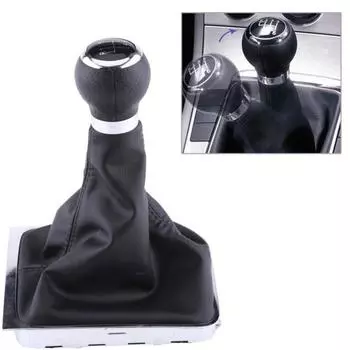 Практичная замена ручки переключения передач Премиум с защитой от царапин чёрный