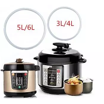 Практичная замена уплотнительного кольца силиконовой кастрюли для аксессуаров для электрических скороварок 3L/4L