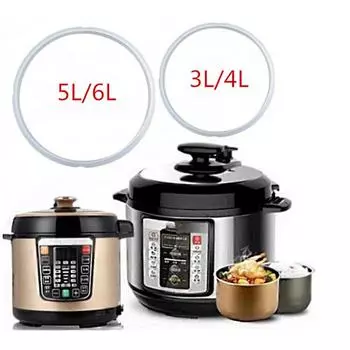 Практичная замена уплотнительного кольца силиконовой кастрюли для аксессуаров для электрических скороварок