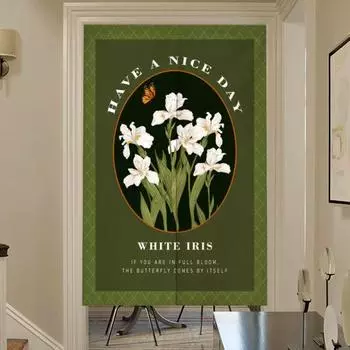 Практичная занавеска, моющаяся перегородка, красочная креативная оконная занавеска с тонкой текстурой для кухни B