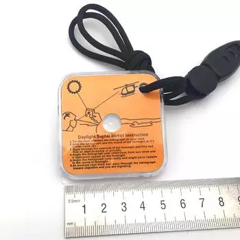 Практичное наружное аварийное отражающее зеркало для выживания, зеркало для приключений