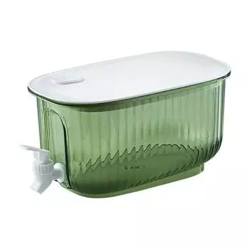 Практичное прозрачное хранилище, 2 цвета, легкая чистка, холодный чайник для летнего диспенсера для напитков белый