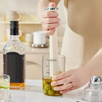 Практичное широкое применение, портативный ручной измельчитель для измельченного льда, инструменты для изготовления стержней для чая с молоком, поставка фруктового пресса